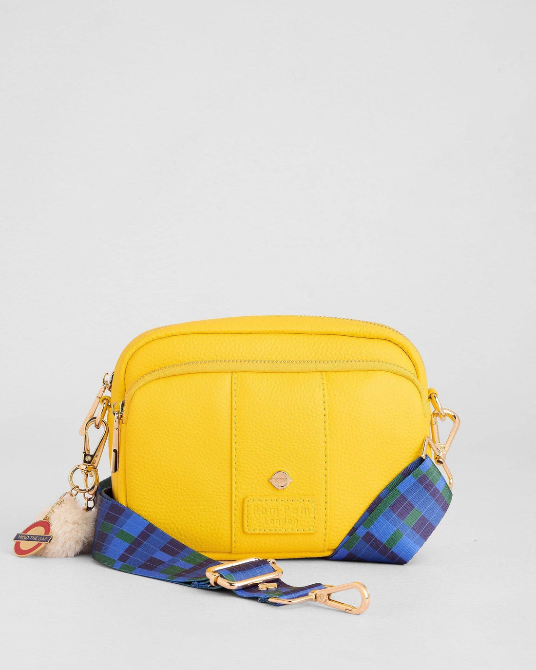 Yellow | Original Plus Bag Jubilee Line & Accessories, crossbody bag with a patterned strap