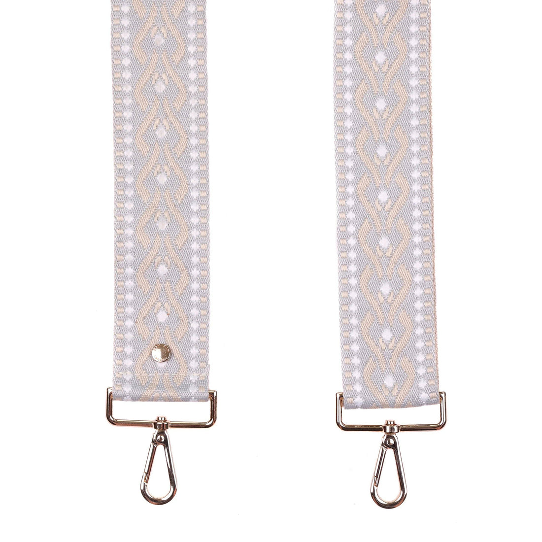 Geometric | Strap Grey Trellis
