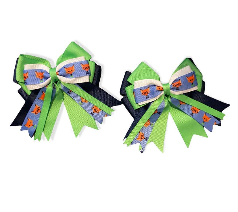 Show Bows- Foxes with Glasses