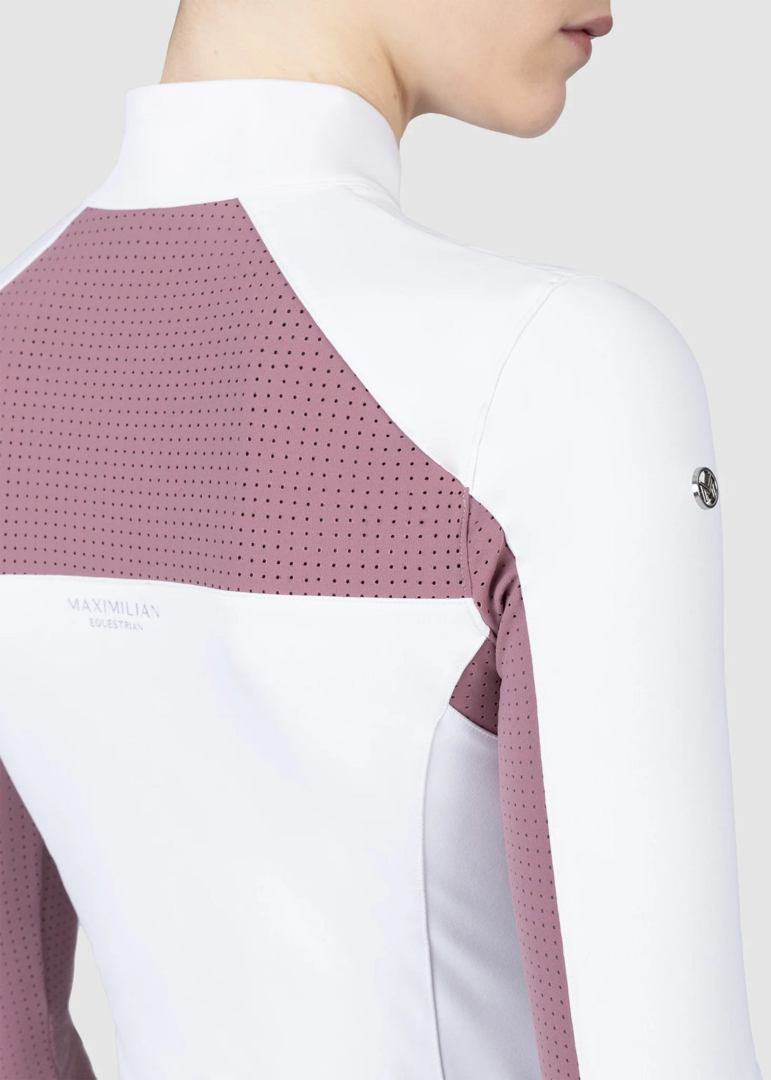 Mauve | Aveen Long Sleeve Show Shirt – MAXIMILIAN Equestrian