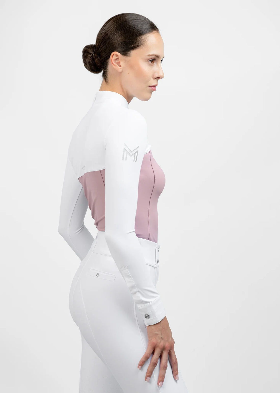Mauve | Era Long Sleeve Show Shirt – MAXIMILIAN Equestrian