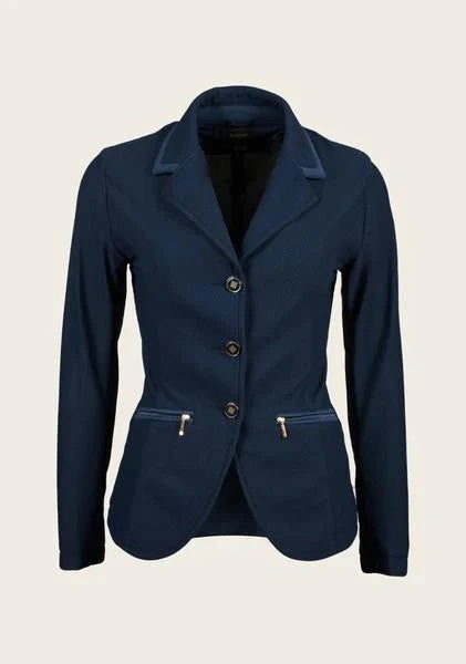 Navy | Ladies Mesh Show Jacket, mesh show jacket, flat product shot
