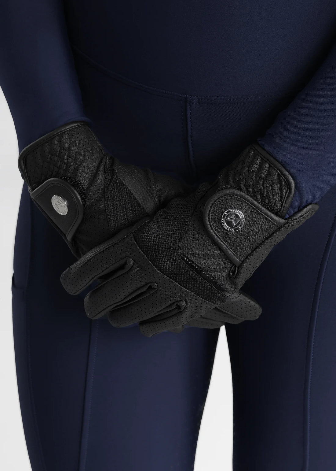 Black | Max Riding Gloves – MAXIMILIAN Equestrian