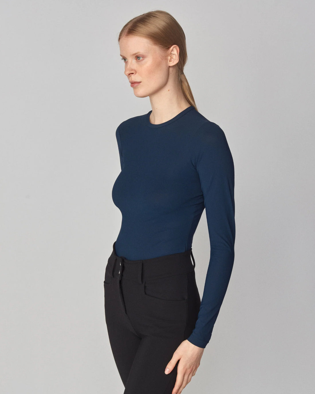 Navy | Sculpting Long Sleeve