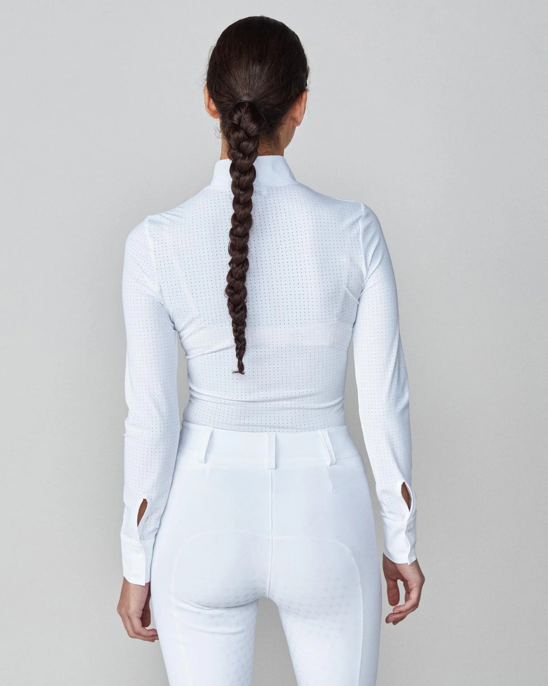 White | Timeless Show Shirt Mesh