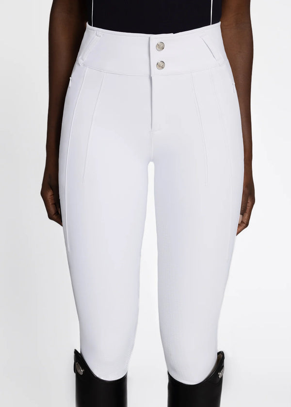 White | Vision Breeches – MAXIMILIAN Equestrian