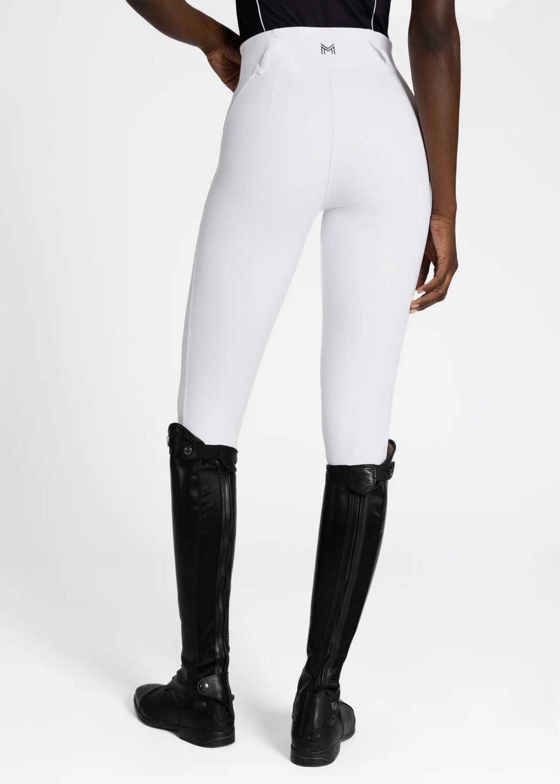 White | Vision Breeches – MAXIMILIAN Equestrian