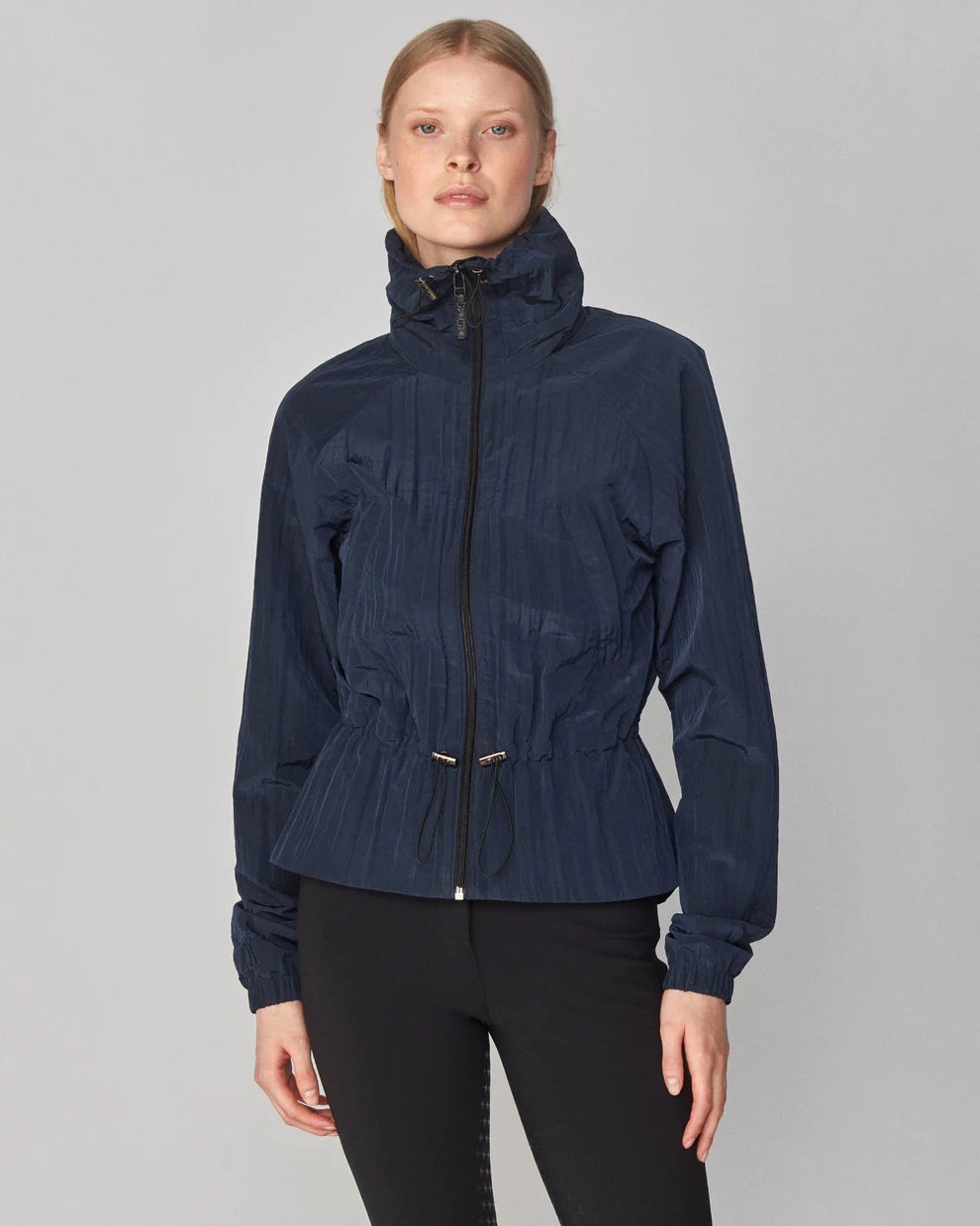 Navy | Yagya Waterproof Riding Jacket
