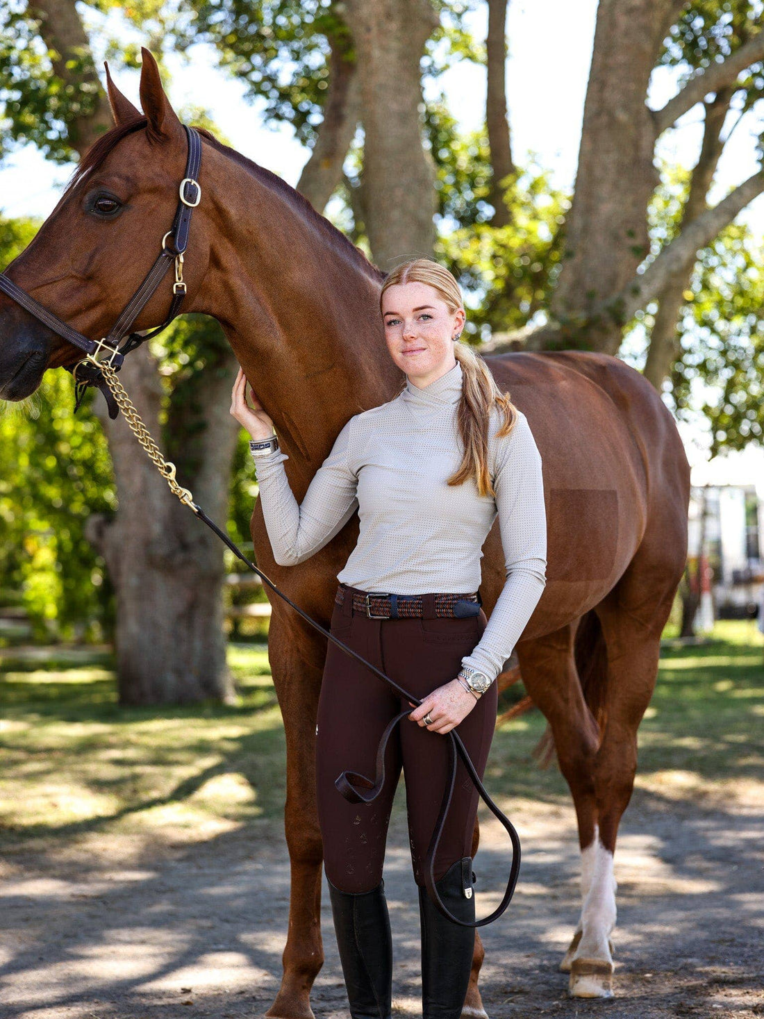 Brown | Chloe Lightweight Breeches