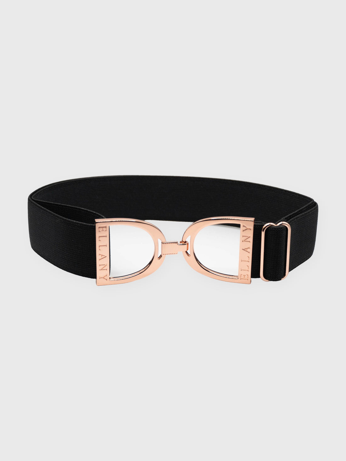 1.5" Stirrup Elastic Belt – Black