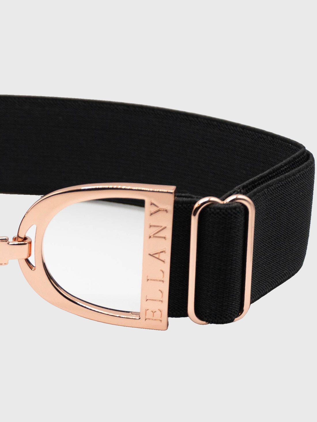 1.5" Stirrup Elastic Belt – Black