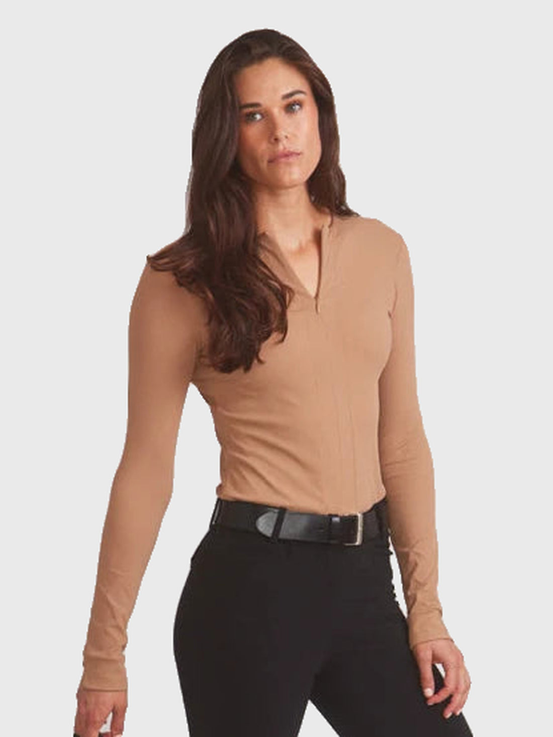 Carol Performance Crewneck Riding Top