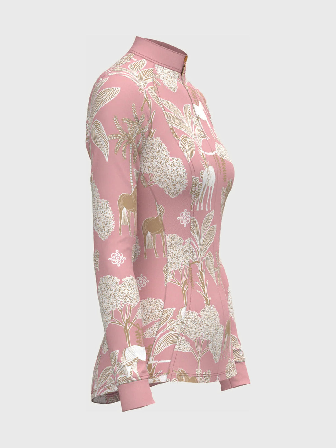 Island Horses Quarter Zip Sun Shirt