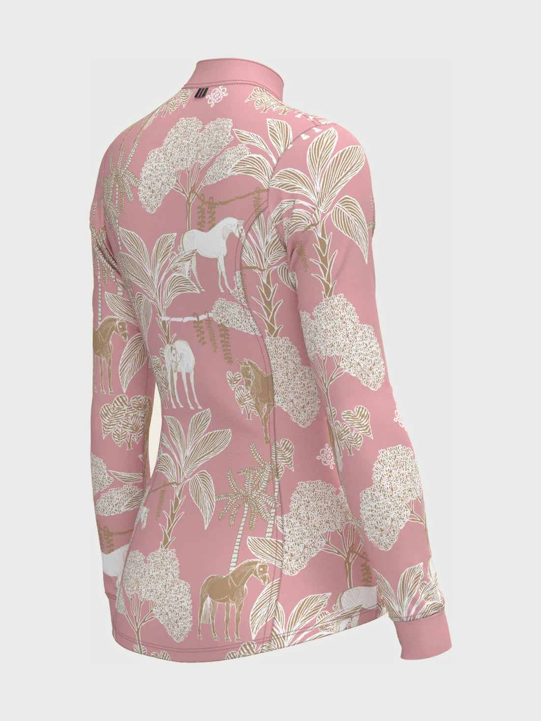 Island Horses Quarter Zip Sun Shirt