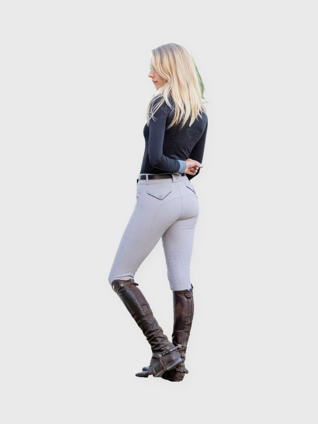 Evolution Mid Waist Knee Patch Breeches