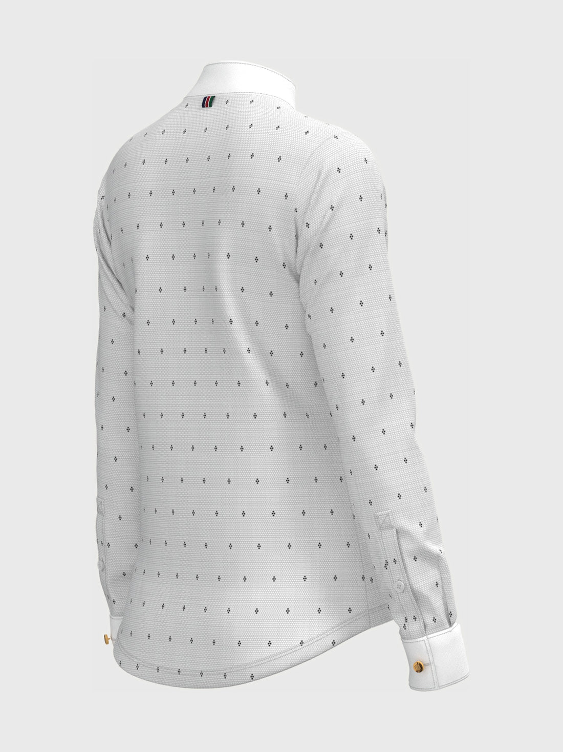 Mosaic 4 Dot Quarter Zip Show Shirt
