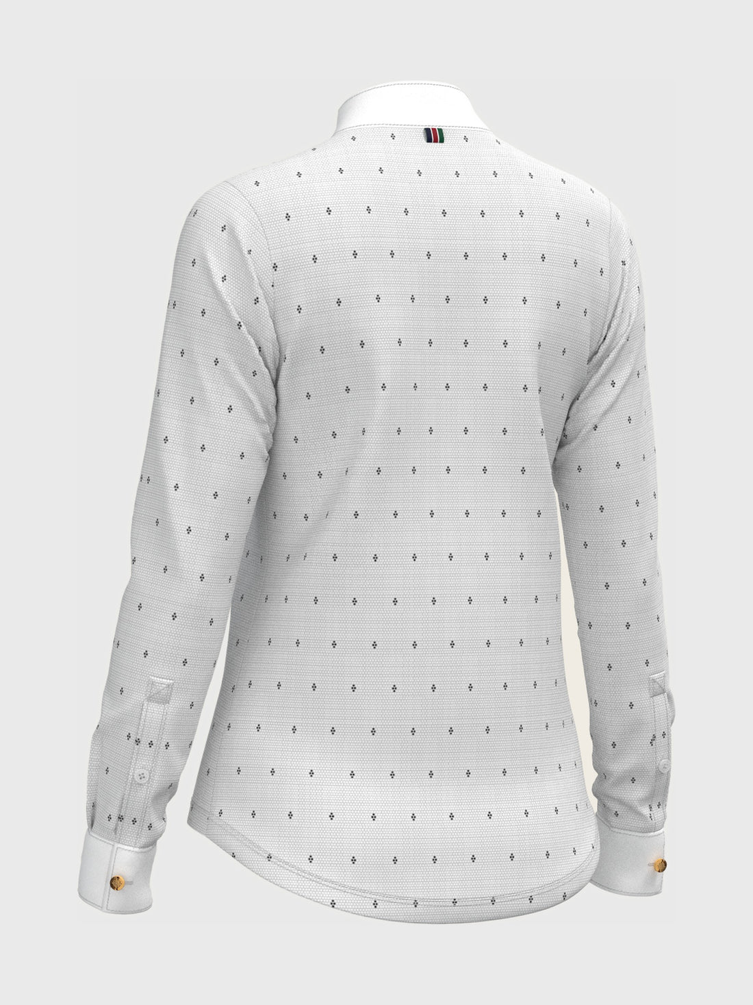 Mosaic 4 Dot Quarter Zip Show Shirt
