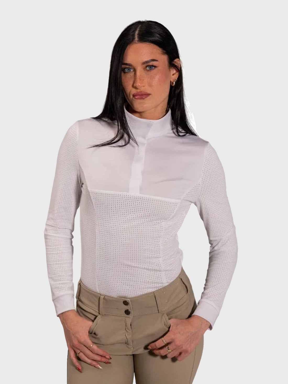 Pauline Snap Collar Show Shirt
