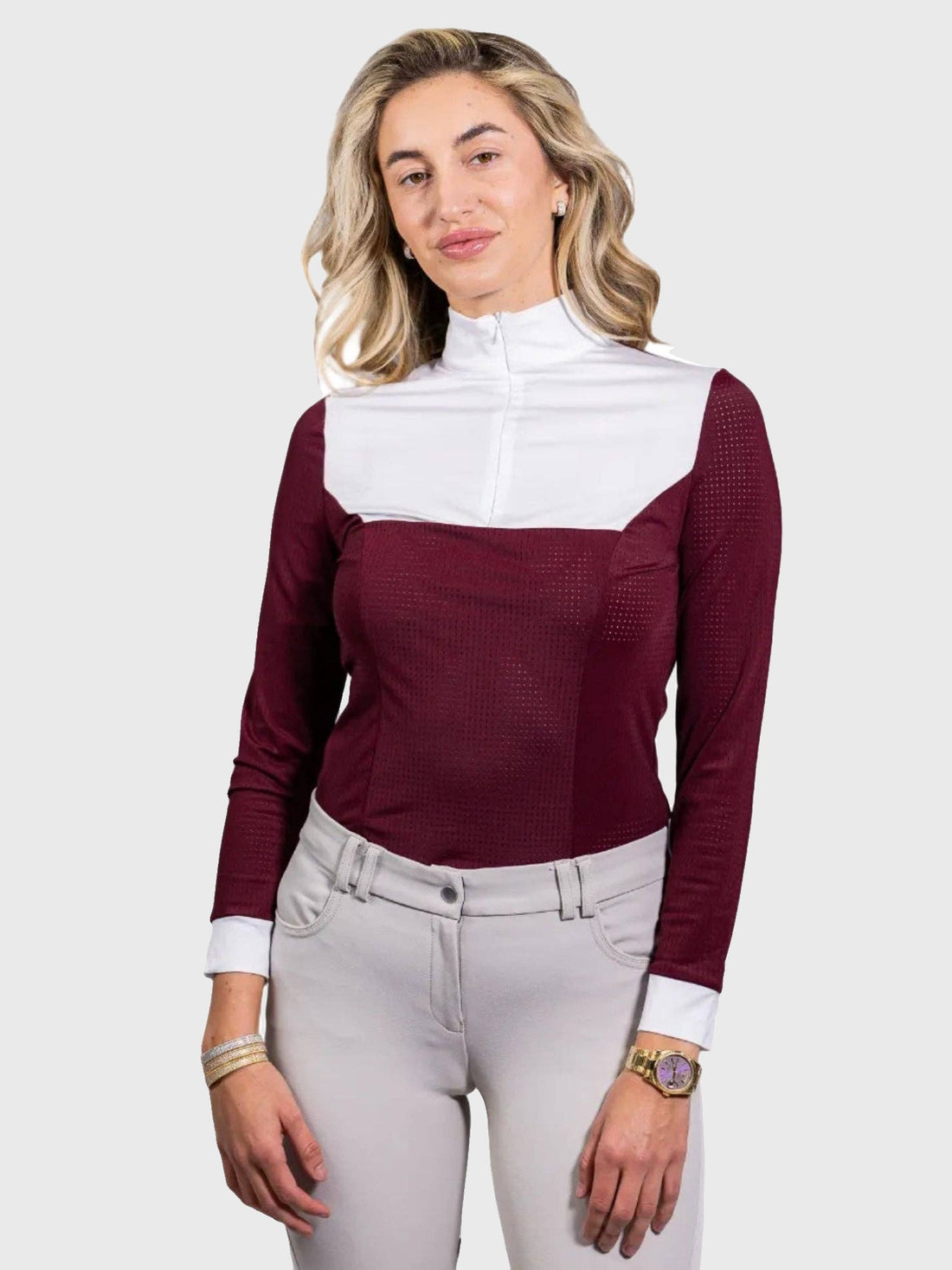 Pauline Snap Collar Show Shirt