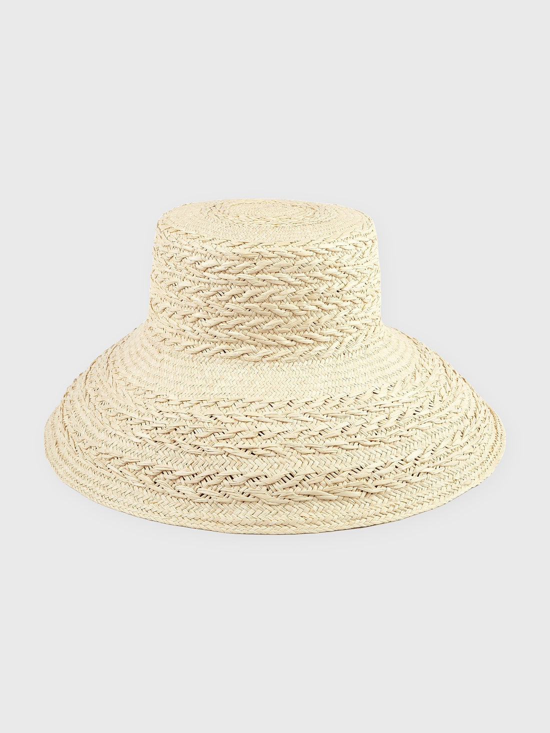 Rope Straw Bucket Hat – Limited Edition