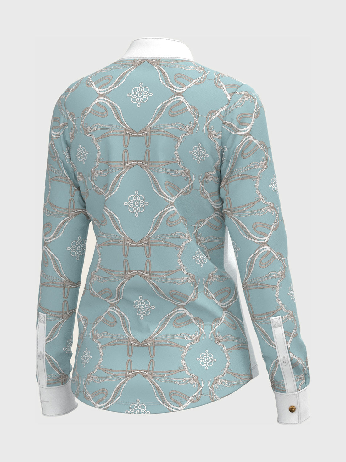 Roped Bridles Long Sleeve Show Shirt