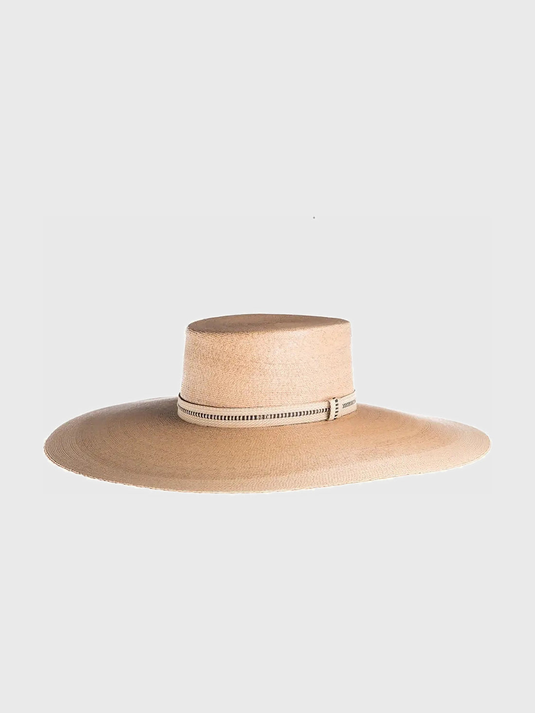 Rosalia Wide-Brim Straw Hat