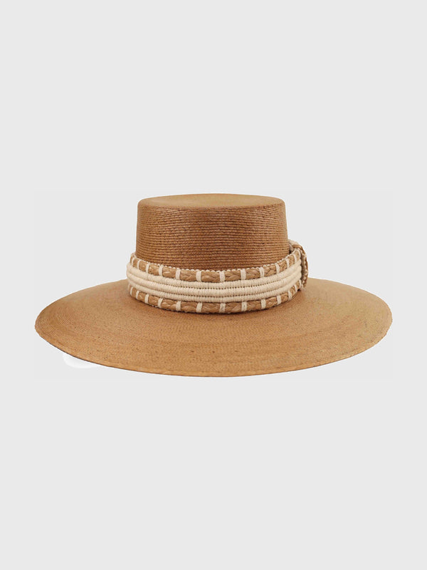 Sienna Wide-Brim Straw Hat