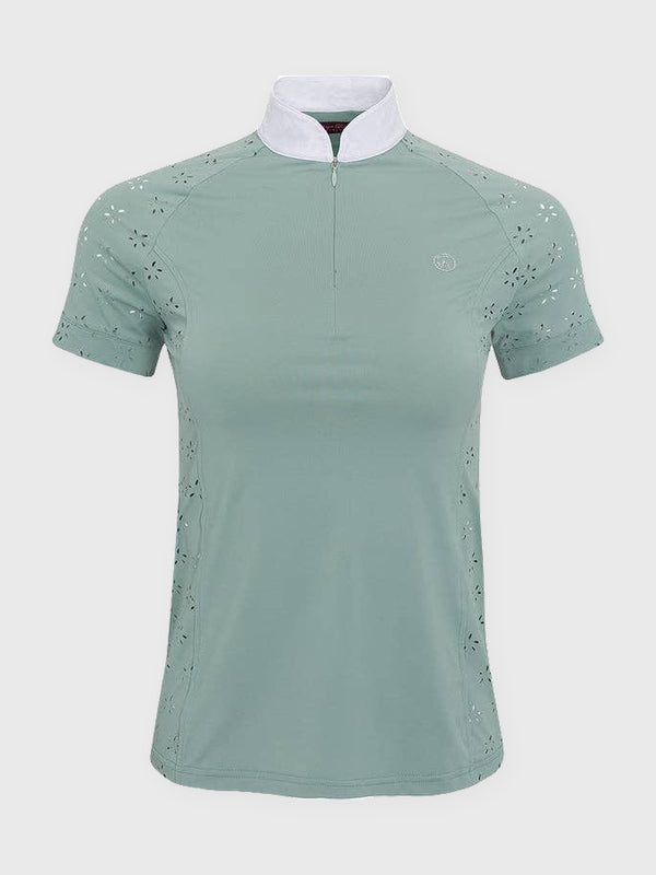 SunPetal Rain Short Sleeve Polo