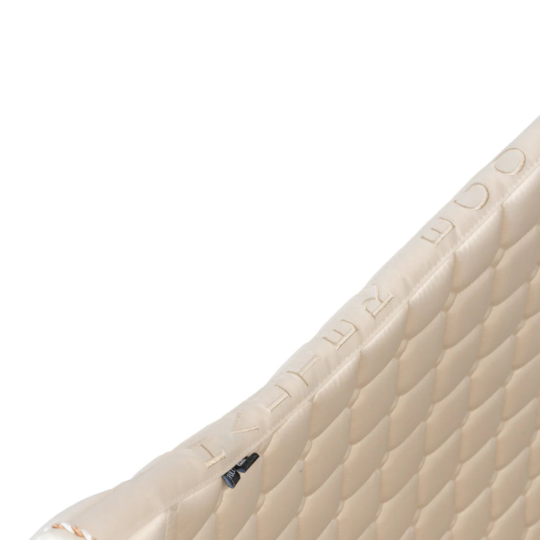 Ivory Luxe | Halter Ego Carbon Tech Satin Classic Jump Saddle Pad