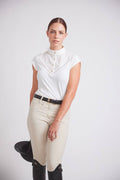 Coco | Cap-sleeve Show shirt | Lightweight UV Fabric | Ivory
