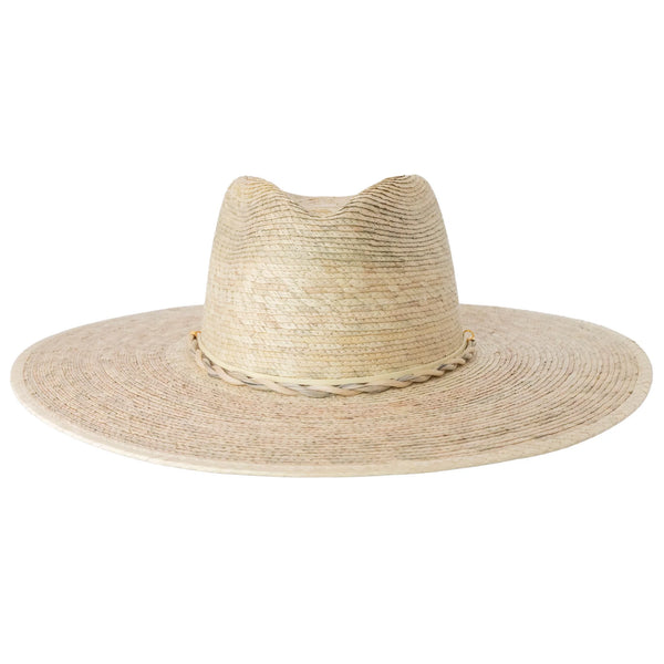 Tan | Ellsworth Wide Brim Sun Hat in Tan