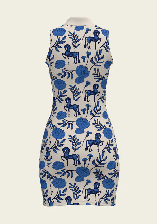 espoir-peony-on-blue-golf-dress