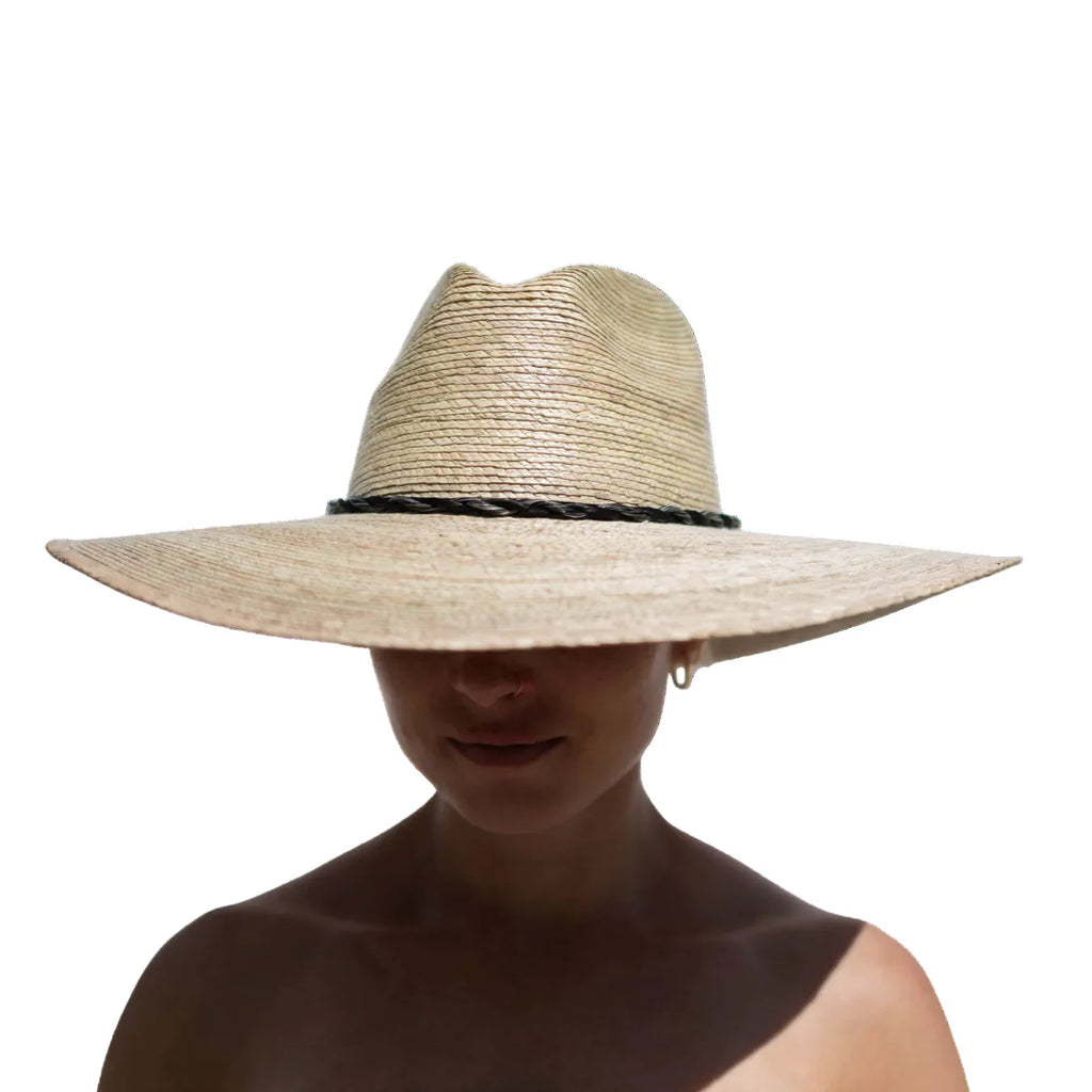 Ellsworth Wide Brim Sun Hat in Tan | Orvella Equestrian