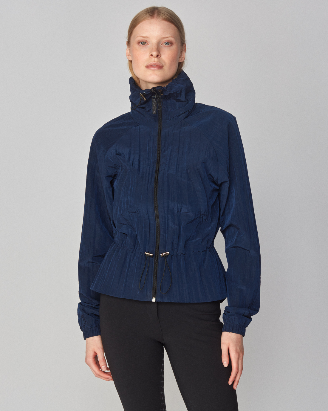 Windproof Riding Jacket Navy