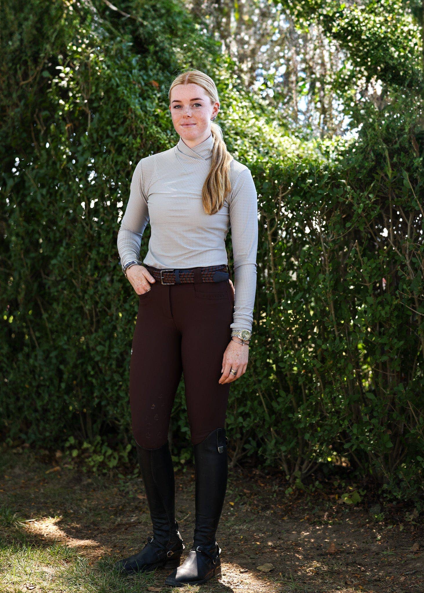 Chloe Lightweight Breeches | Mocha