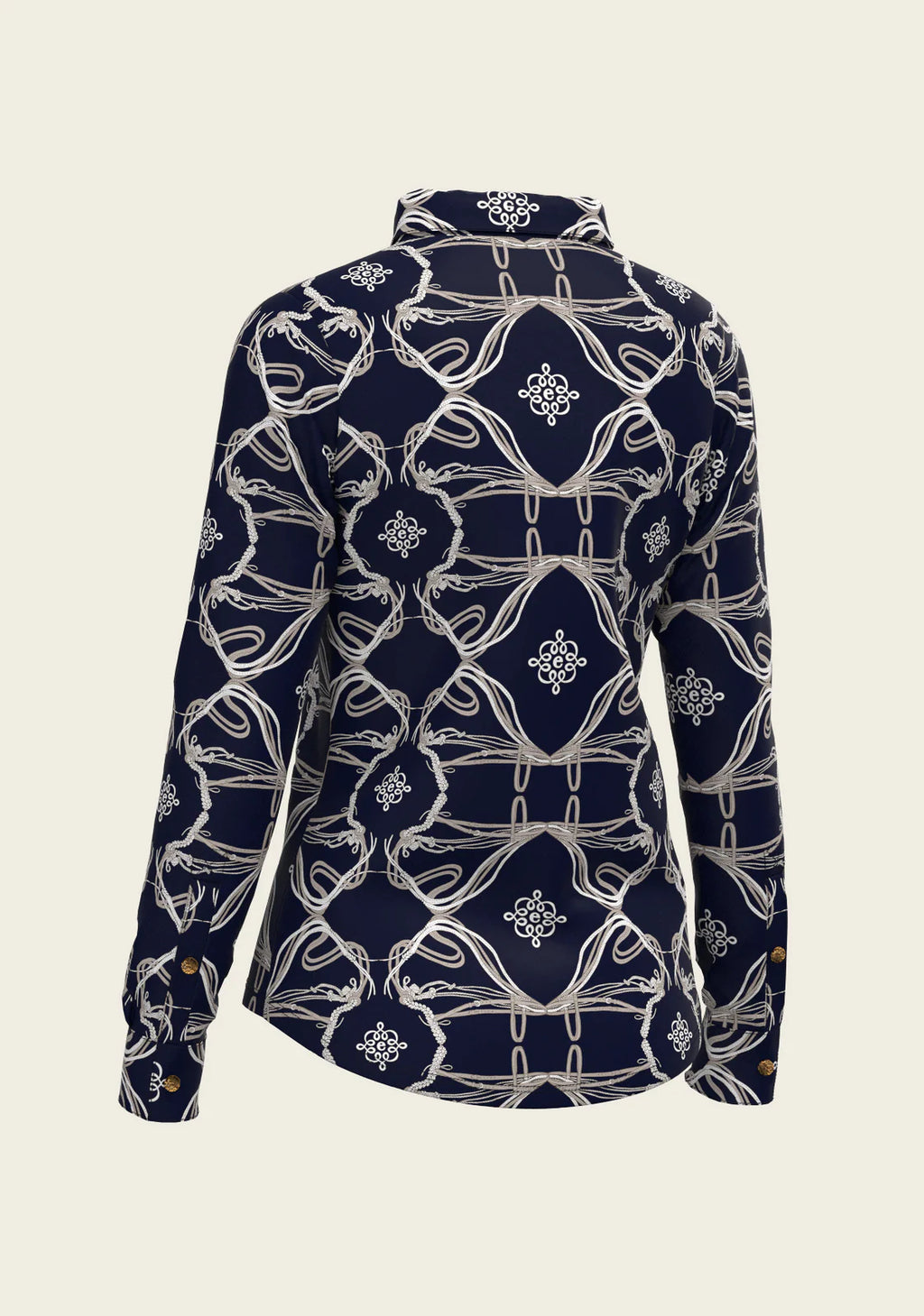 Espoir Roped Bridles  Ladies Button Shirt