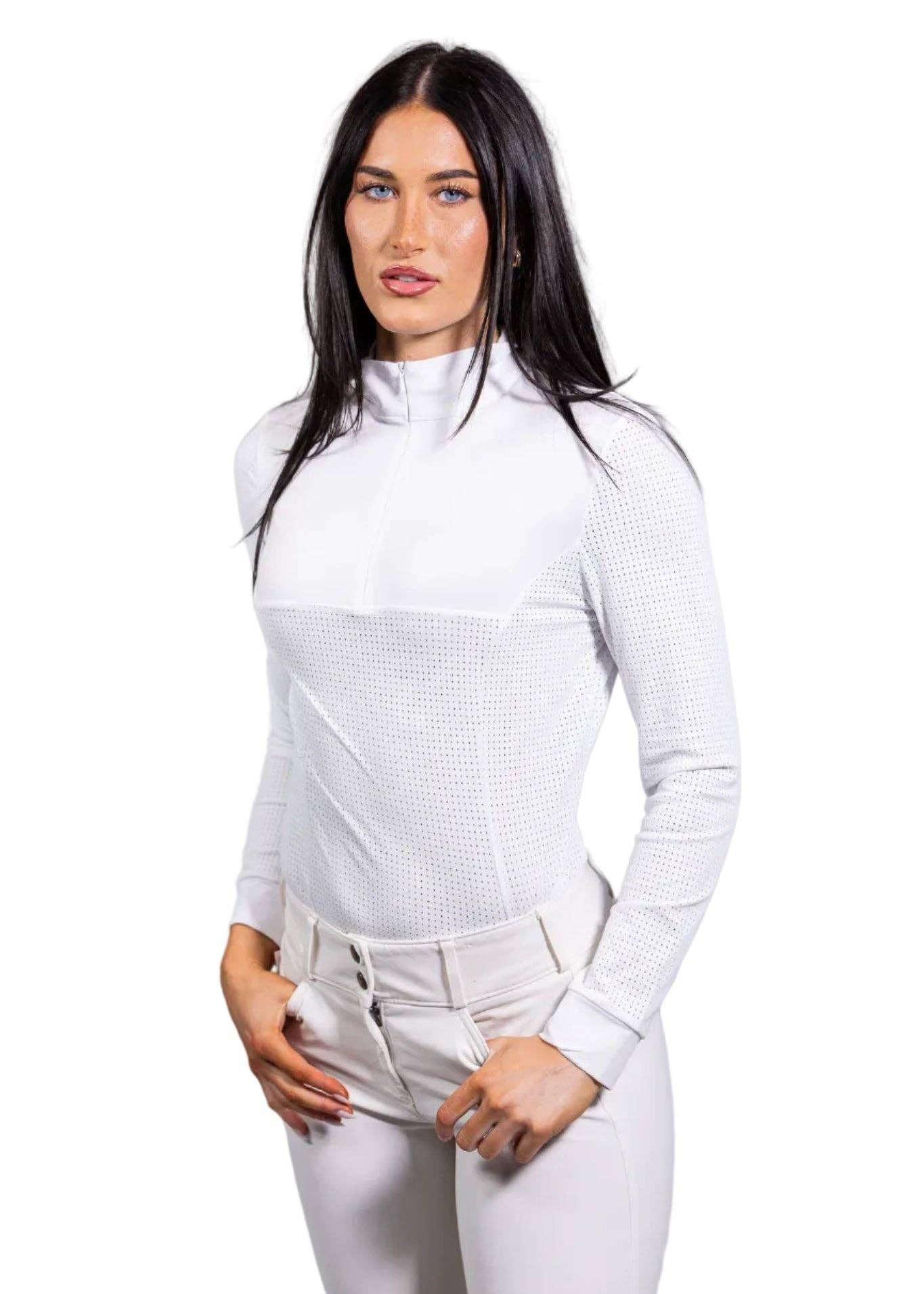Pauline Shirt in Snap / Jet Black