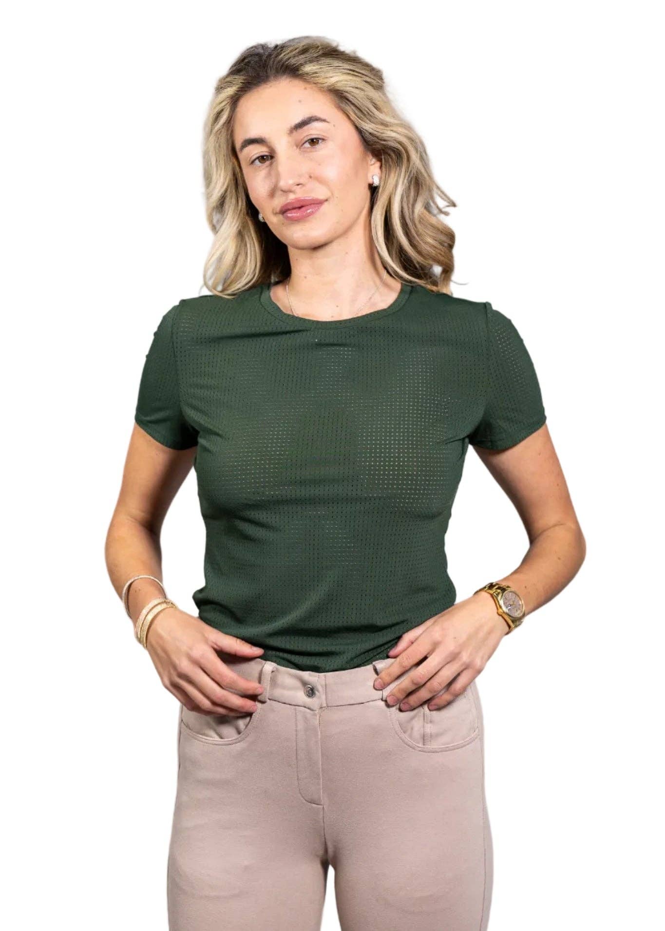 Hallie Shirt in Peony