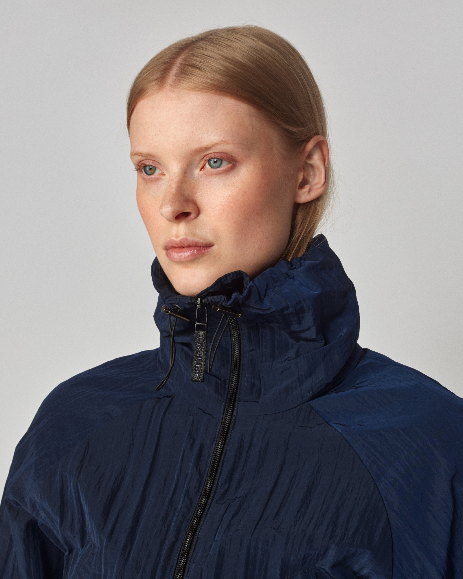 Windproof Riding Jacket Navy