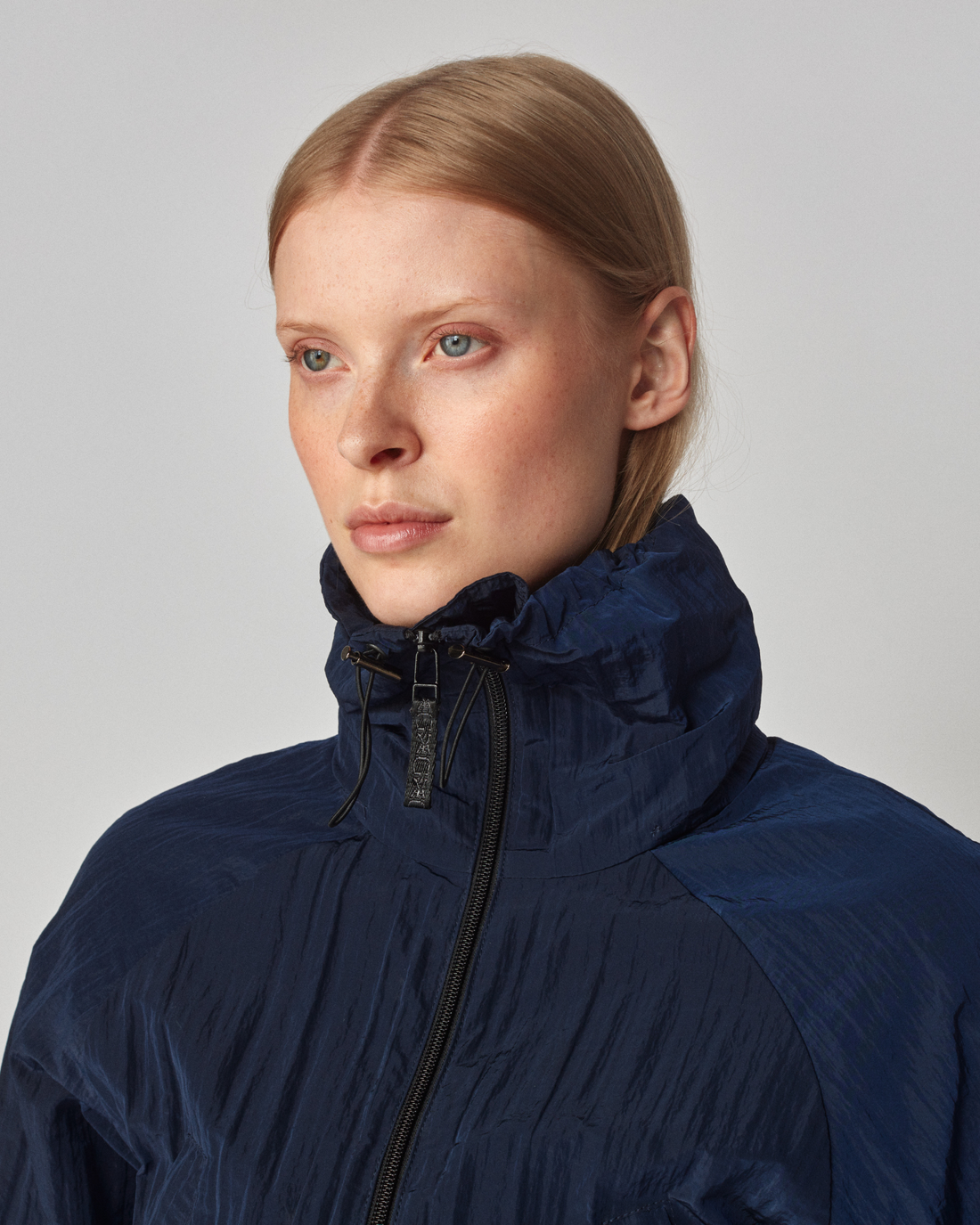 Windproof Riding Jacket Navy