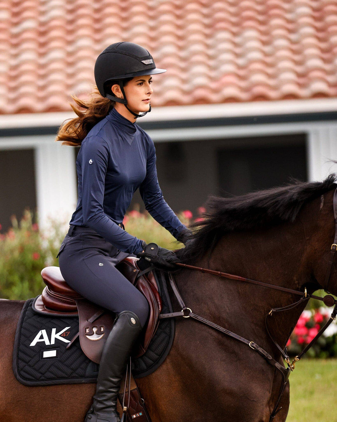 Navy | Brianne Lightweight Breeches