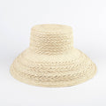 Rope Straw Bucket Hat – Elegancia Tropical Panama