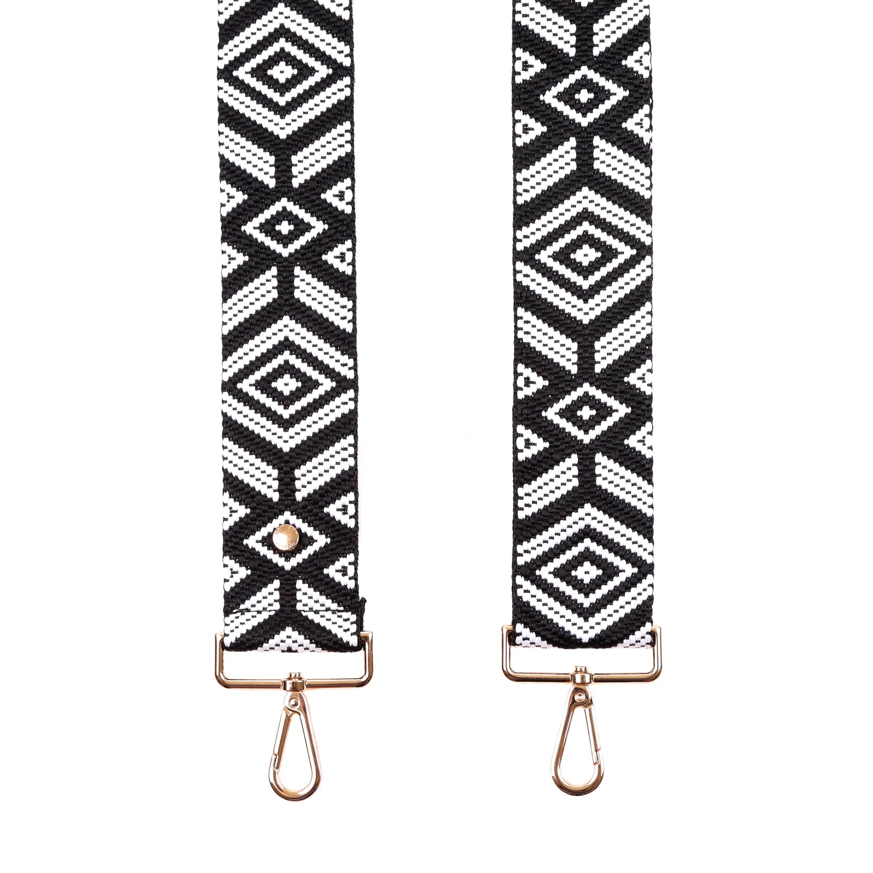 Strap Black & White Diamond