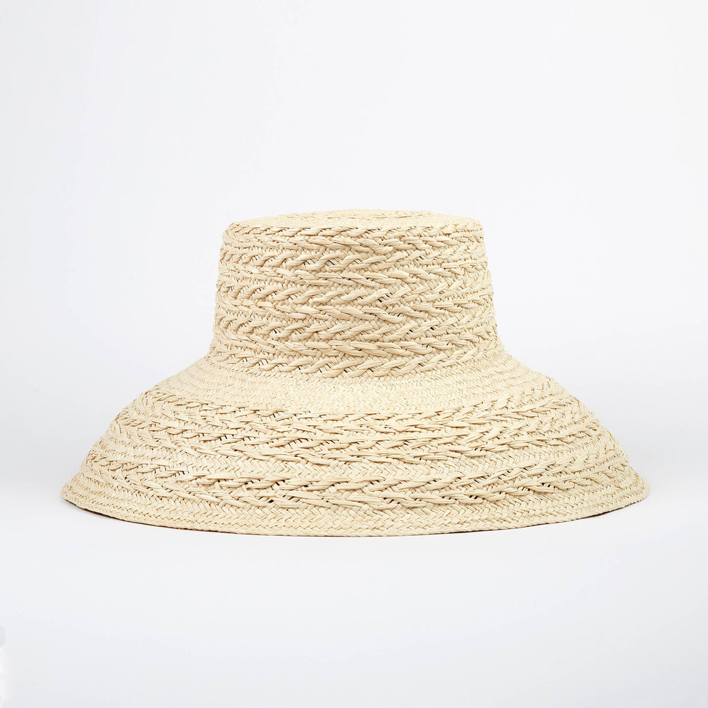 Rope Straw Bucket Hat – Elegancia Tropical Panama