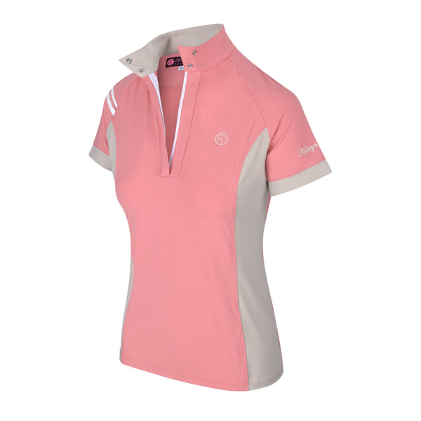 ProAir2 Polo- Rose/Tan/White
