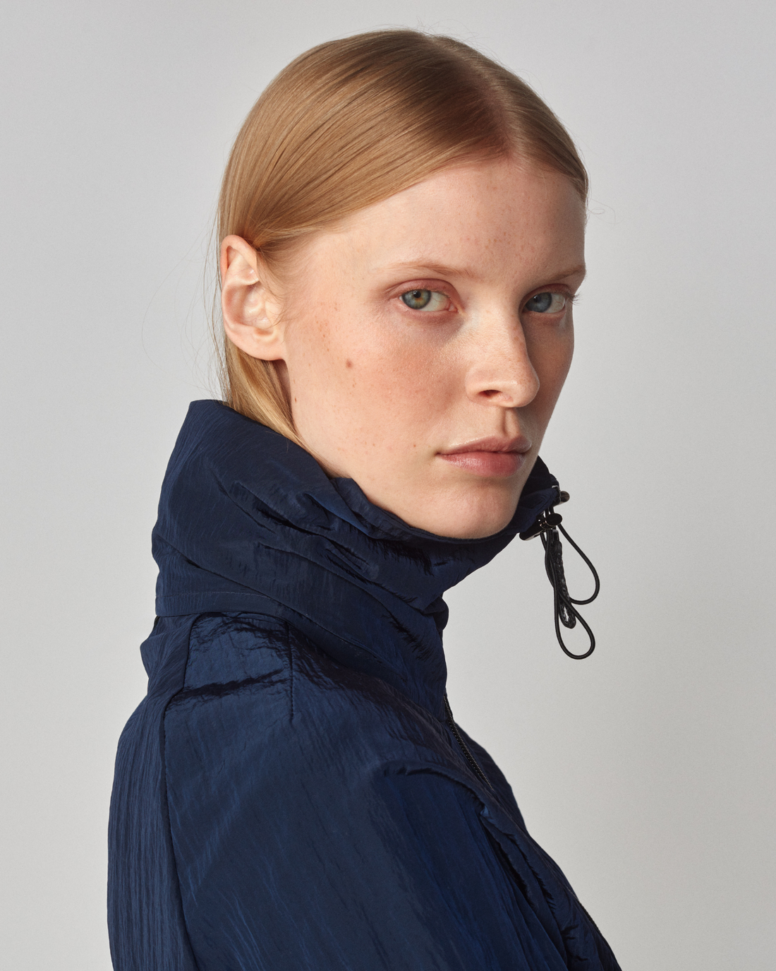 Windproof Riding Jacket Navy