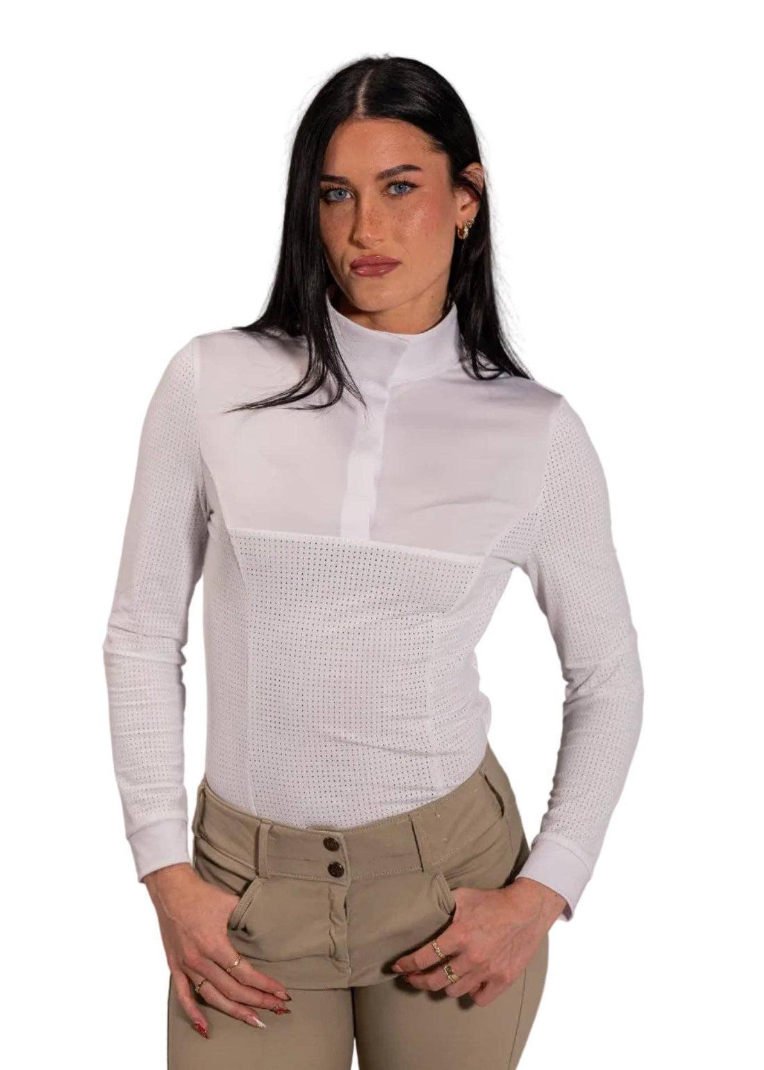 Pauline Shirt in Snap / Jet