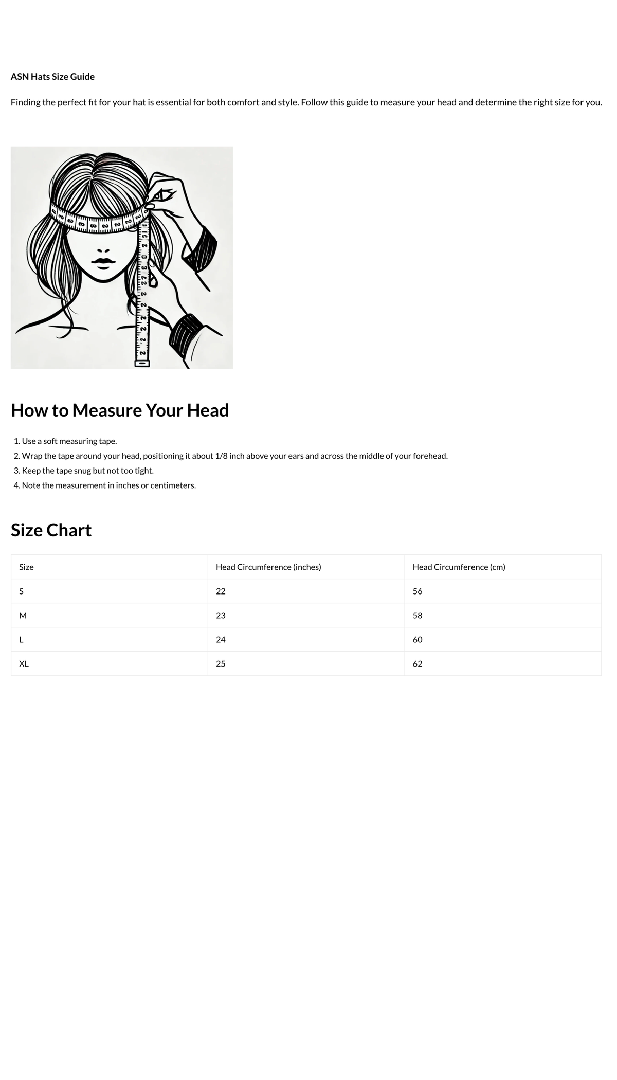 Size guide