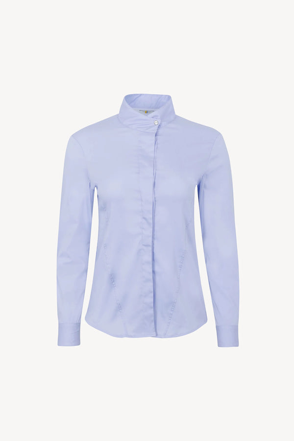 Blue | Asym Show Shirt
