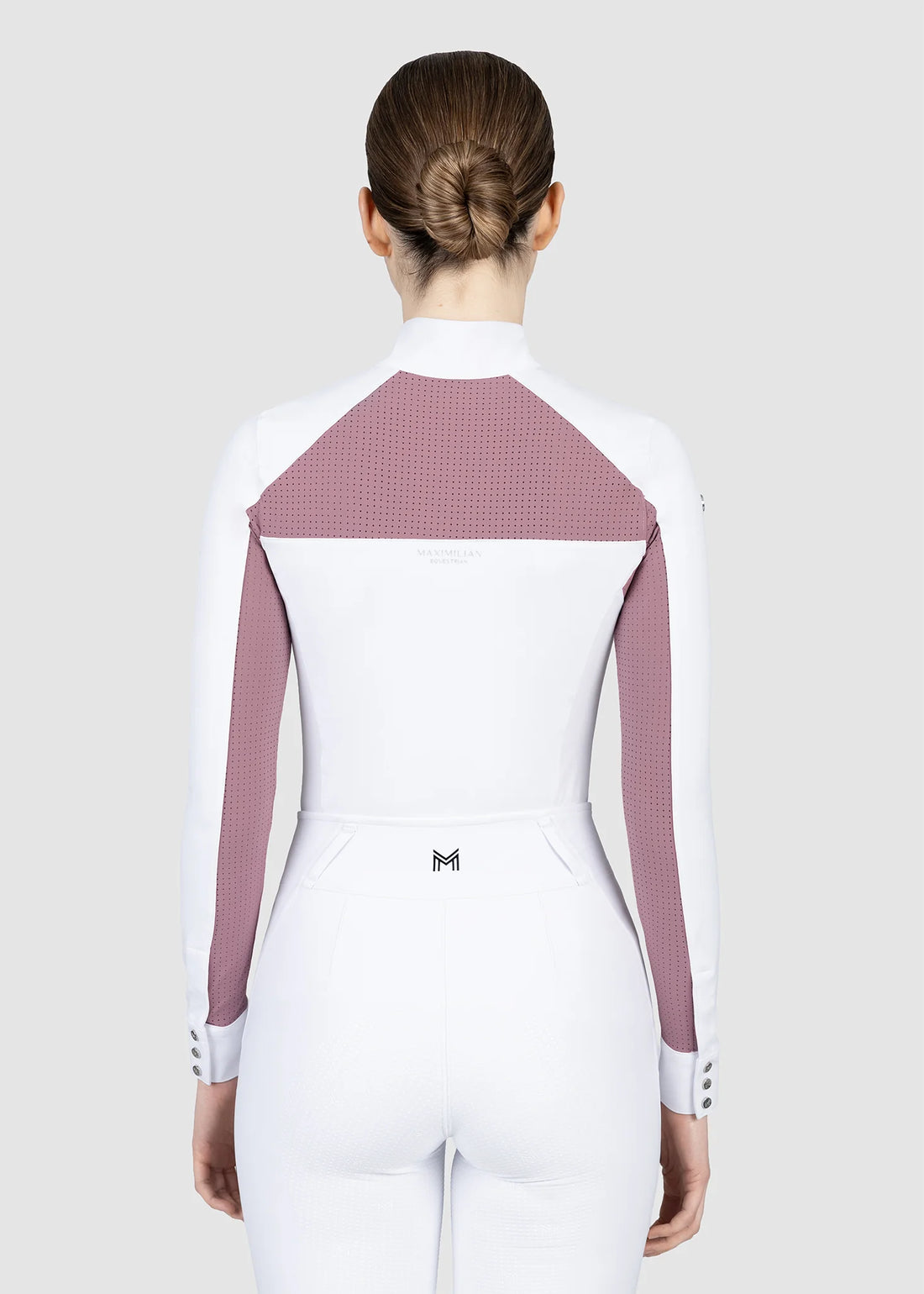 Mauve | Aveen Long Sleeve Show Shirt – MAXIMILIAN Equestrian